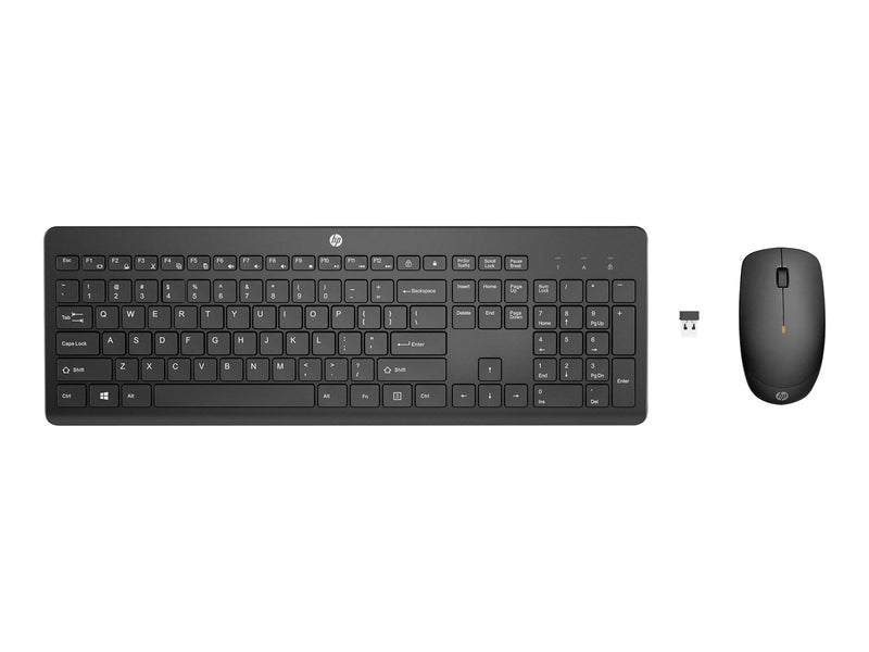 HP 235 - Tastatur & Maus Set - Deutsch - Schwarz