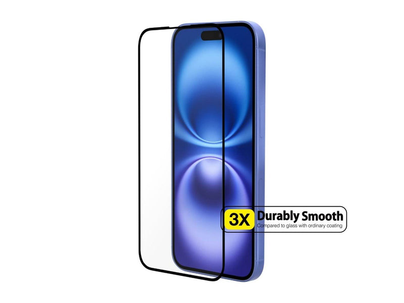 Just Mobile Xkin glass screen protector for iPhone 16 Plus