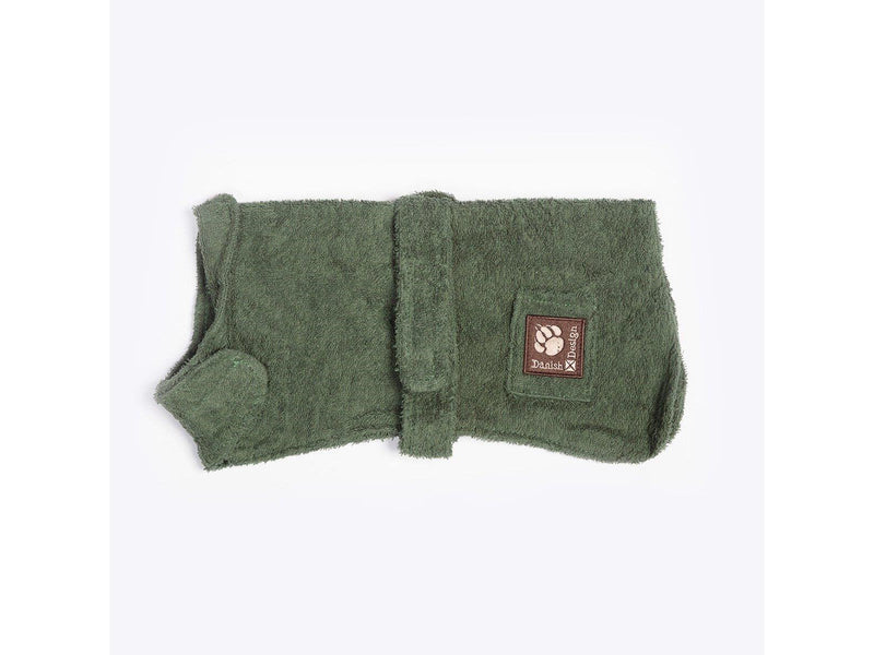 Danish Design - Dog bath robe green 50cm - (D11250)