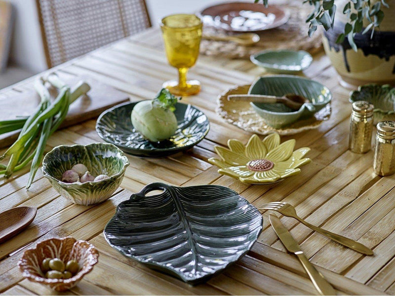 Bloomingville - Savanna Bowl - Green - Stoneware