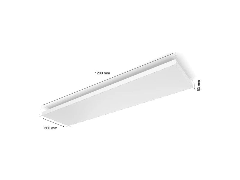 Philips Hue Datura Deckenleuchte, rechteckig