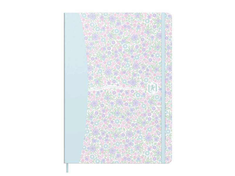 Oxford Floral A5 Hardback Cover Casebound Journal Notebook Ruled 160 Pages 4 Assorted Floral Designs SCRIBZEE Compatible