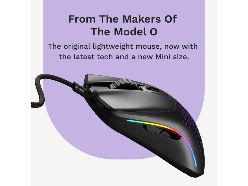 Glorious Model O 2 Mini - Matte Black - Gaming Maus (Schwarz)