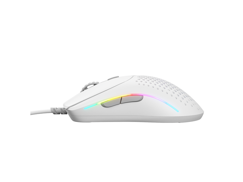 Glorious Model O 2 Mini - Matte White - Gaming Maus (Weiß mit RGB Licht)