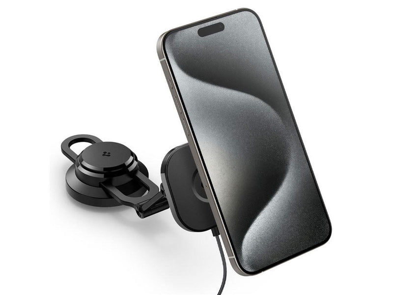 Spigen Tesla OneTap Pro 3 Wireless Car Charger - Screen Mount