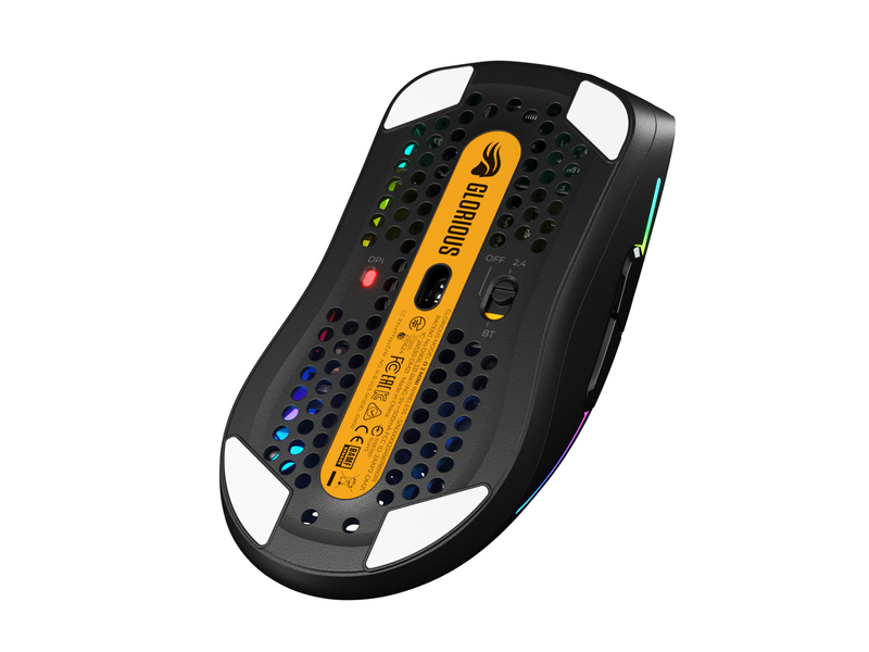 Glorious Model O 2 Mini Wireless - Matte Black - Gaming Maus (Schwarz)
