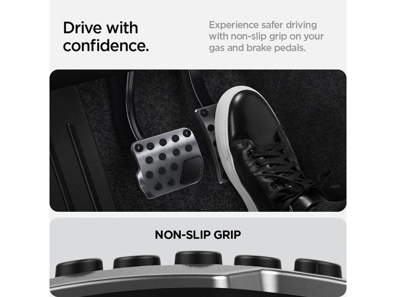 Spigen Non-Slip Performance Foot Pedal for Tesla Model Y/3 - Black