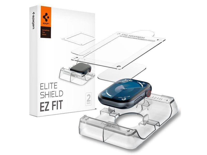 Spigen Eliteshield EZ Fit 2 Pack for Apple Watch 10 42mm - Transparency