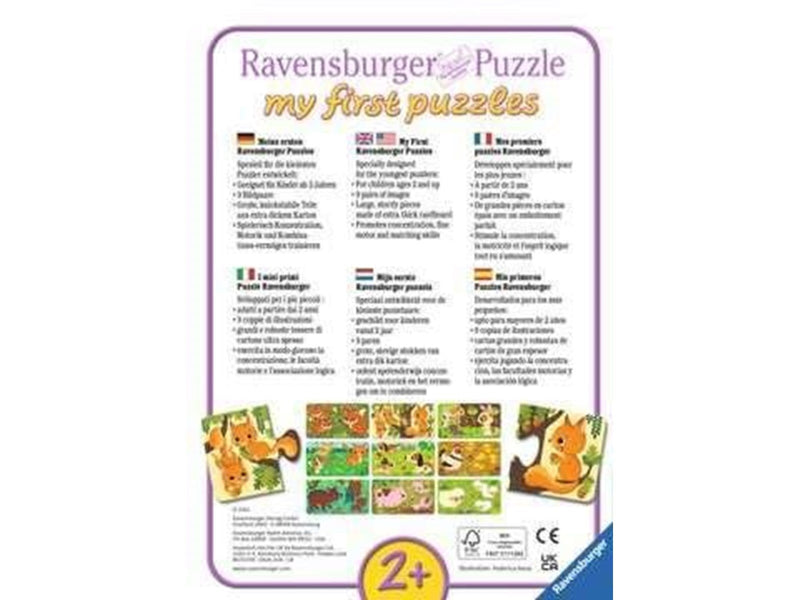 Ravensburger Animals and their Little Ones Puzzle 9x2pcs.