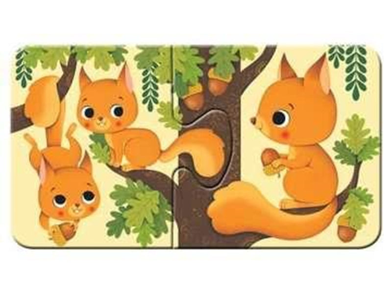 Ravensburger Animals and their Little Ones Puzzle 9x2pcs.
