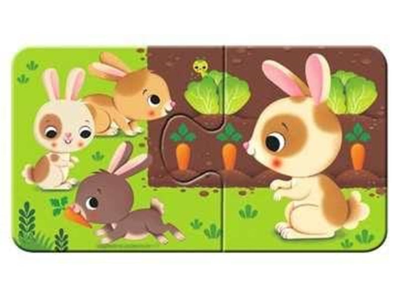 Ravensburger Animals and their Little Ones Puzzle 9x2pcs.