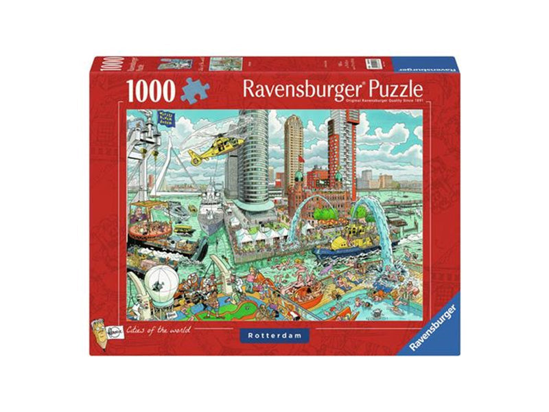 Ravensburger Jigsaw puzzle Fleroux Rotterdam 1000 pcs.