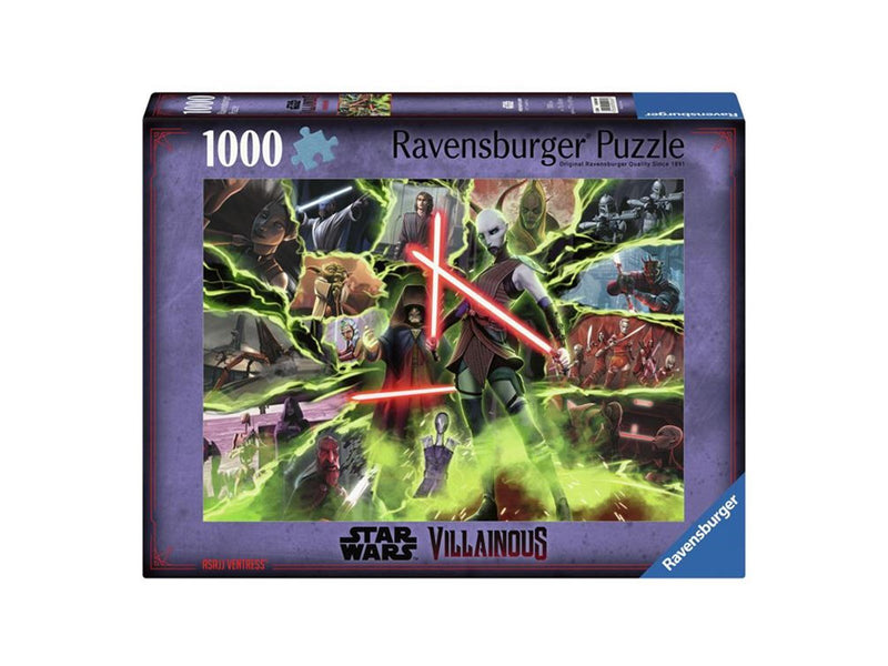 Ravensburger Jigsaw puzzle Star Wars Villainous Asajj Ventress.