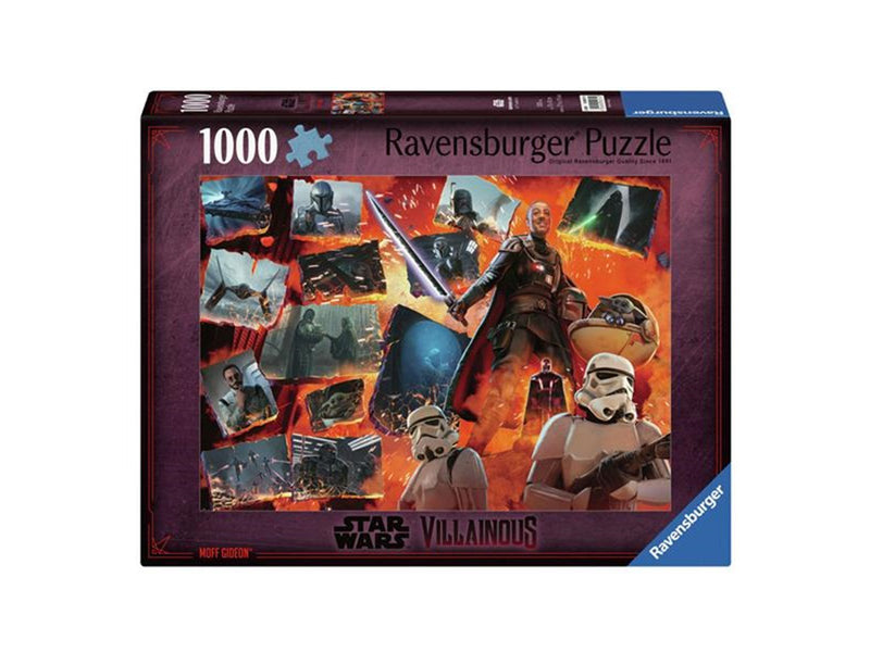 Ravensburger Jigsaw puzzle Star Wars Villainous Moff Gideon 10