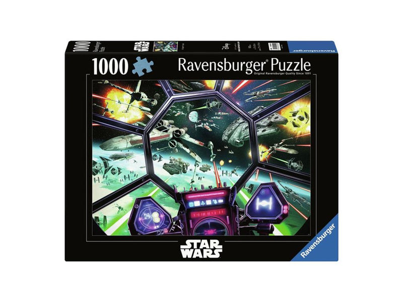 Ravensburger Jigsaw puzzle Star Wars Tie Fighter Cockpit 1000