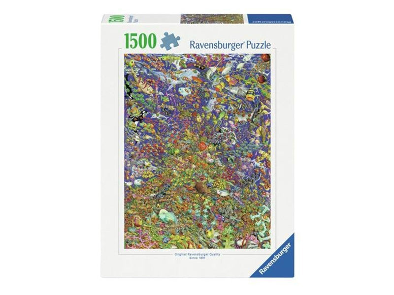 Ravensburger Jigsaw Puzzle Many Colorful Fish 1500pcs.