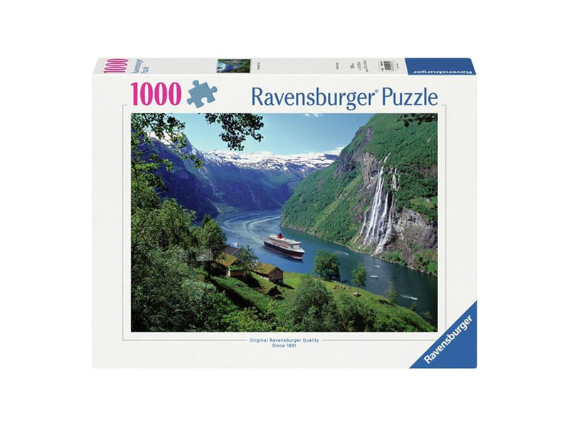 Ravensburger Jigsaw puzzle Norwegian Fjord 1000 pcs.