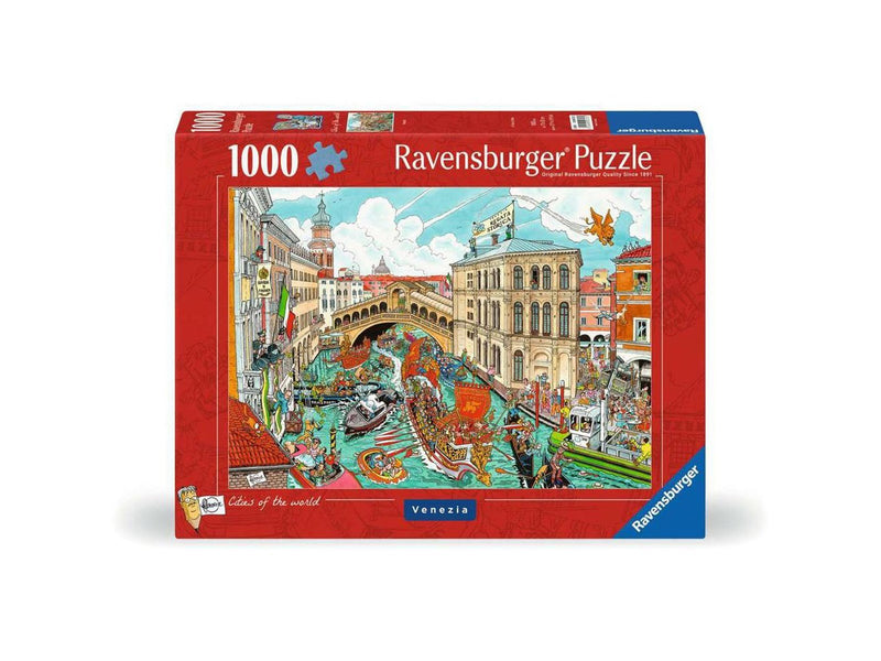 Ravensburger Fleroux Venice jigsaw puzzle 1000 pcs.