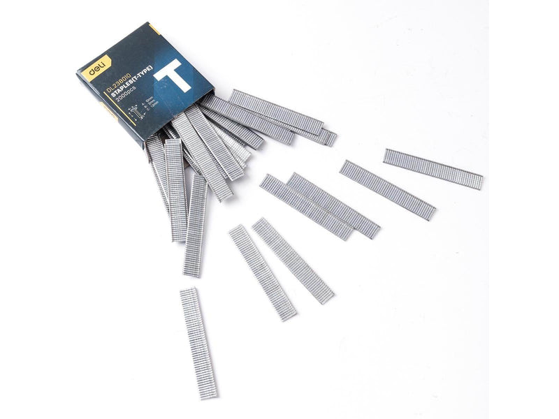 Deli Tools Staples type T EDL238010 2000 pieces
