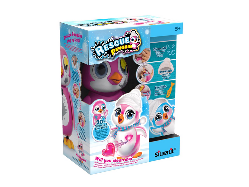 Silverlit Rescue Penguin - Pink