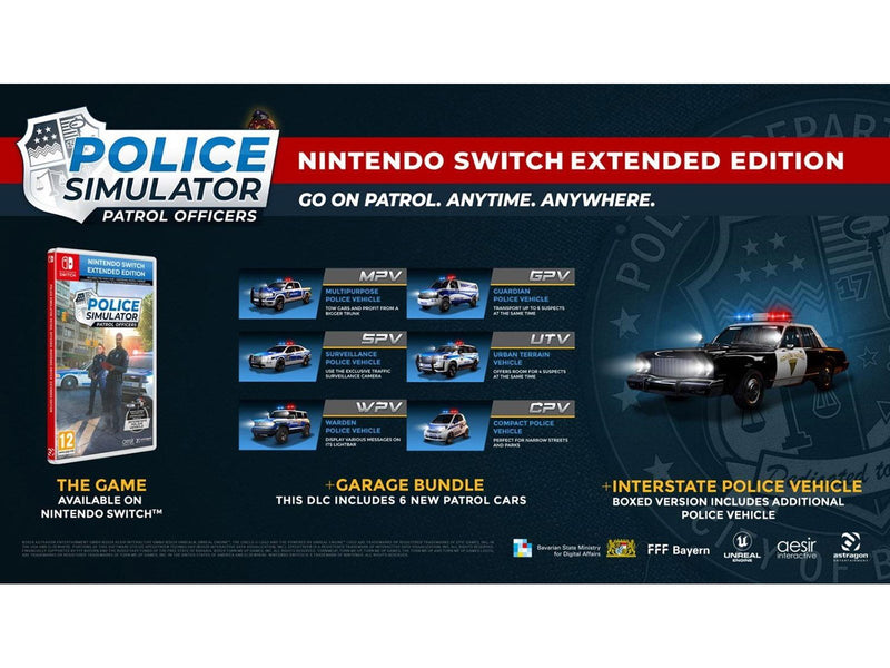 Police Simulator - Nintendo Switch - Simulator - PEGI 12