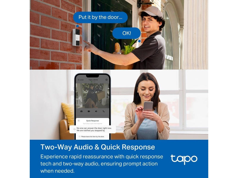 TP-Link Tapo D210 Video Door Bell Camera