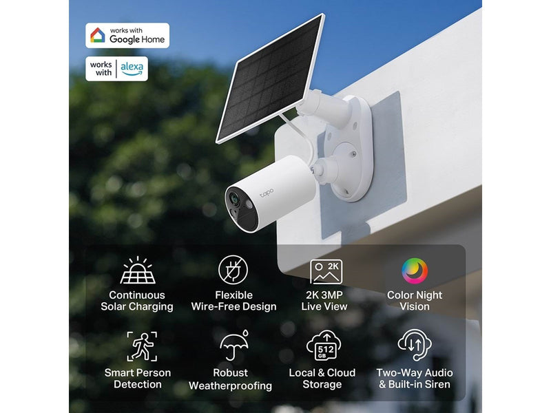 TP-Link Tapo C410 Solar-Powered Security Camera Kit
