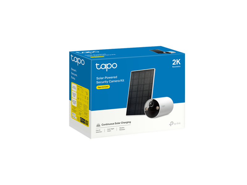 TP-Link Tapo C410 Solar-Powered Security Camera Kit
