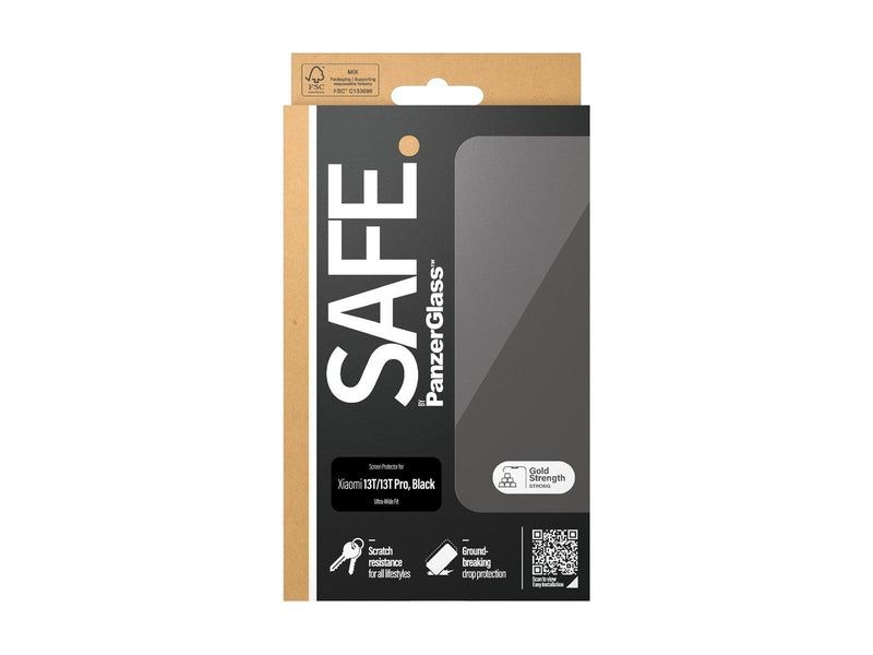SAFE. by PanzerGlass Screen Protector Xiaomi 13T | 13T Pro | Ultra-Wide Fit