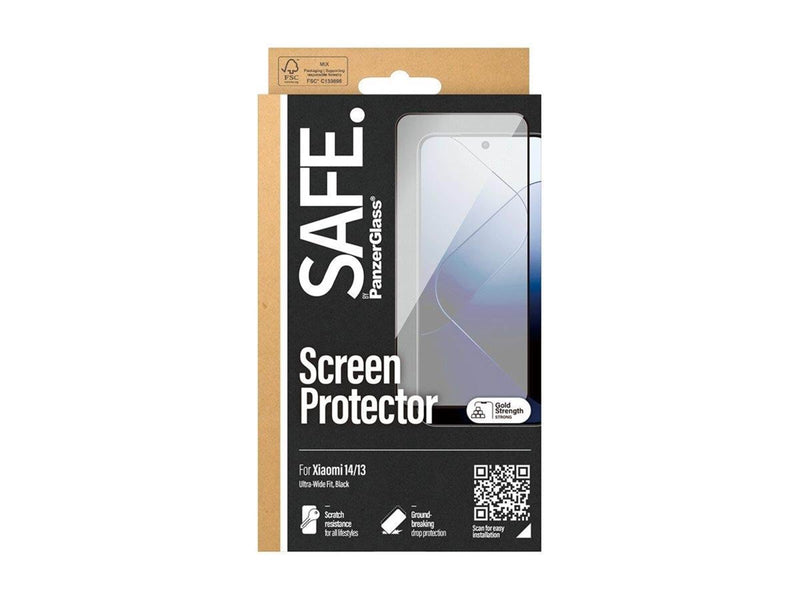 SAFE. by PanzerGlass Screen Protector Xiaomi 14 | 13 | Ultra-Wide Fit