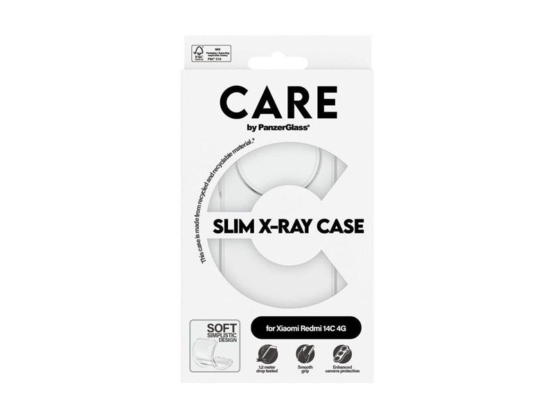 CARE by PanzerGlass Fashionable Case Transparent X-Ray Soft Basic Xiaomi Redmi 14C 4G