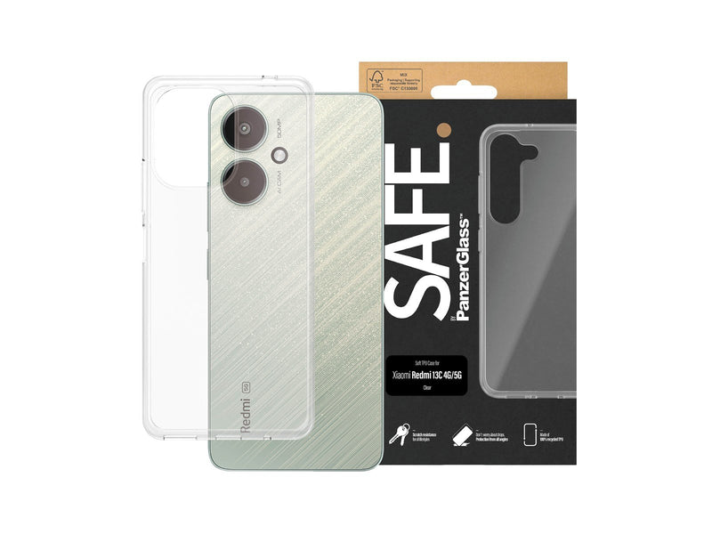 SAFE. by PanzerGlass TPU Case for Xiaomi Redmi 13C