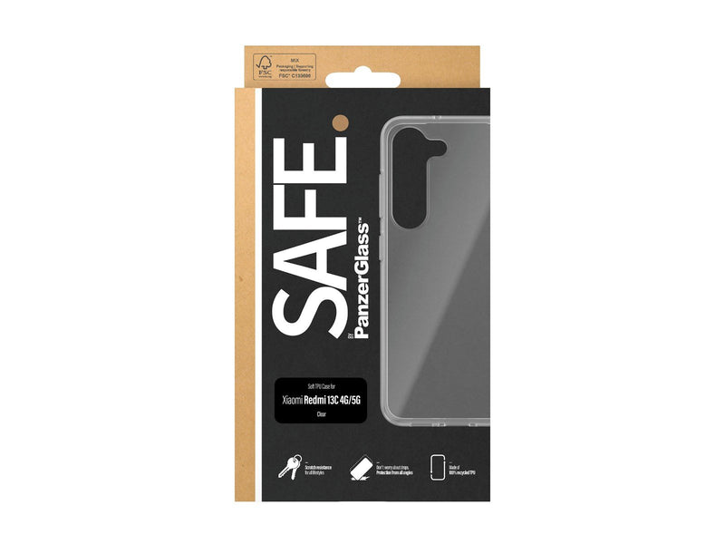 SAFE. by PanzerGlass TPU Case for Xiaomi Redmi 13C