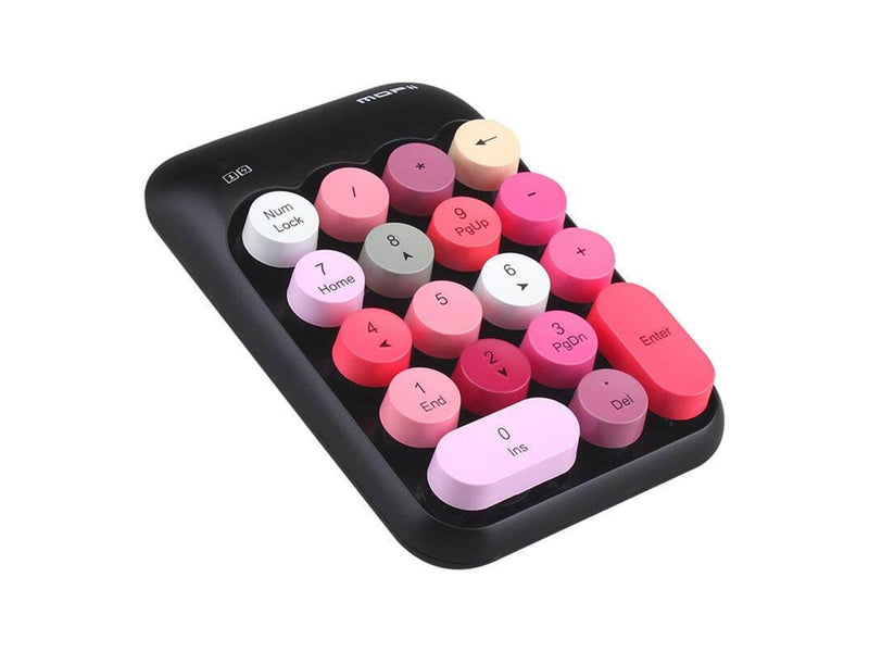 Mofii Wireless Numeric Keypad X910 Black+Red - Numpad - Schwarz