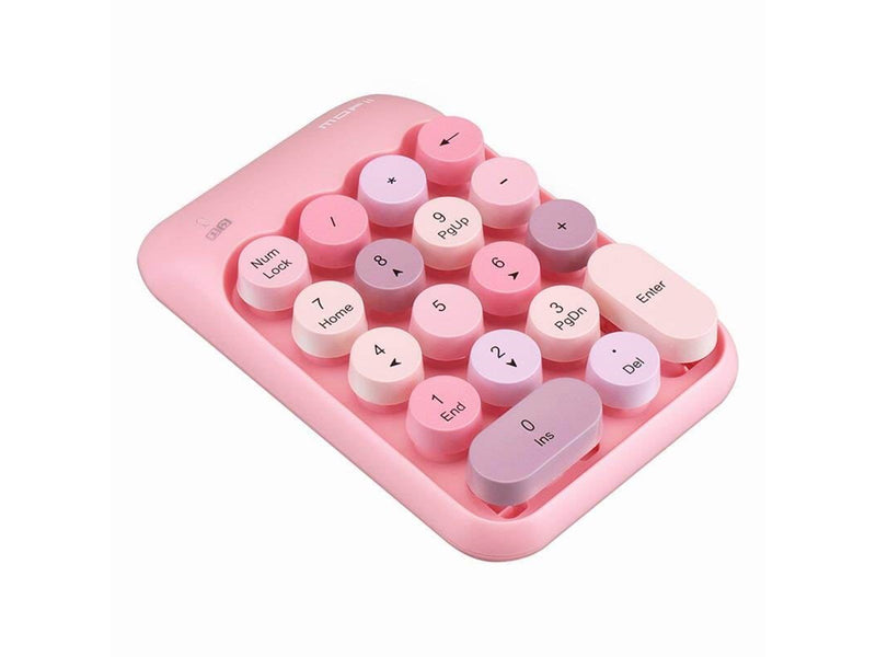 Mofii Wireless Numeric Keypad X910 (Pink) - Numpad - Pink