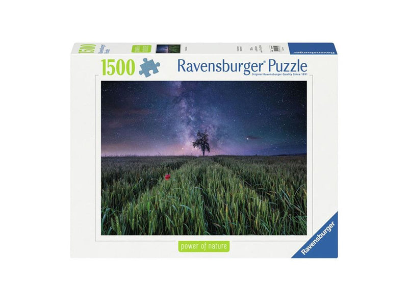 Ravensburger Jigsaw puzzle Nachthim.Uber Dem Kornfeld 1500pcs.