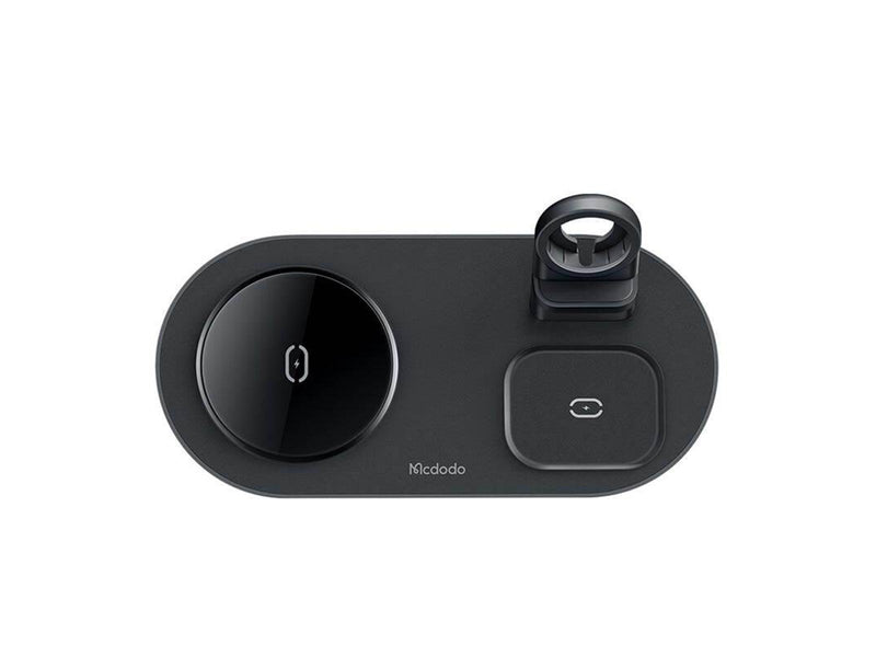 Mcdodo Wireless Charger CH-7061 3 in 1 15W (mobile/TWS/Apple watch) (black)