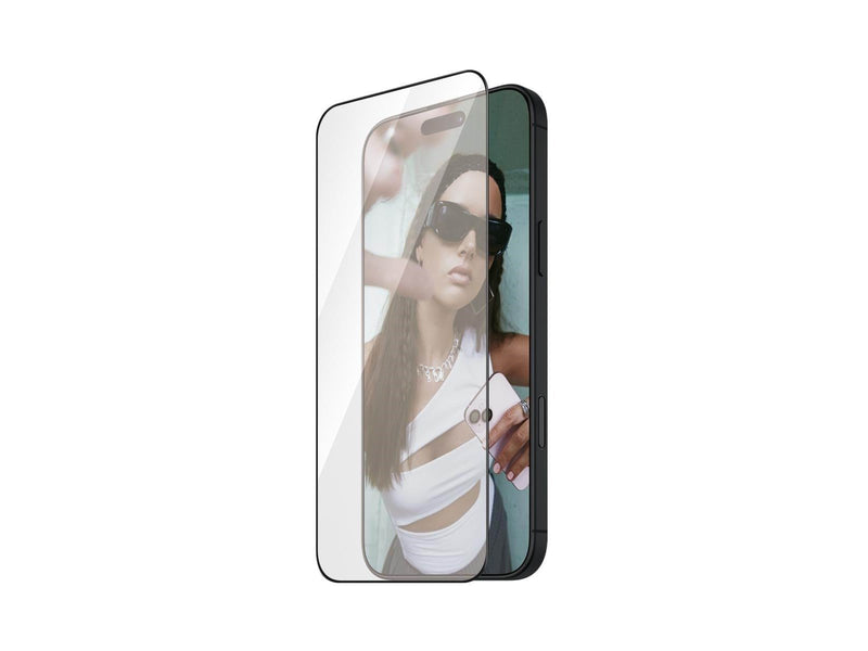 SAFE. by PanzerGlass Screen Protection w. Black Frame iPhone 16 Pro Max | Ultra-Wide Fit