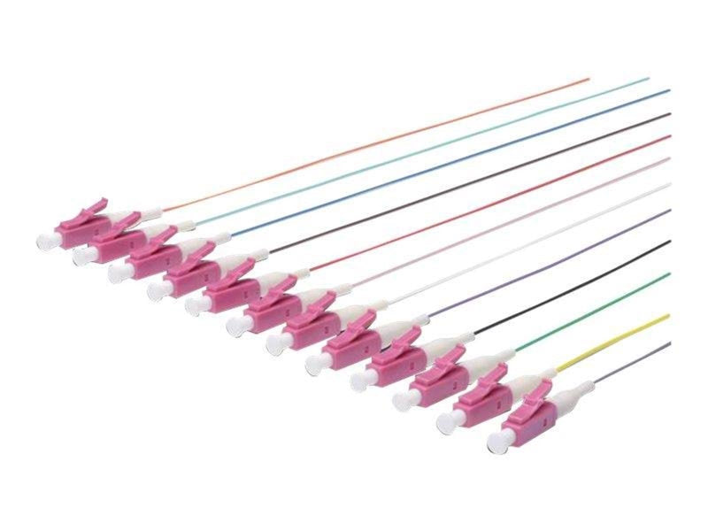 DIGITUS Professional network cable kit - 2 m - grey black white blue yellow red green brown orange violet pink turquoise - Schwa