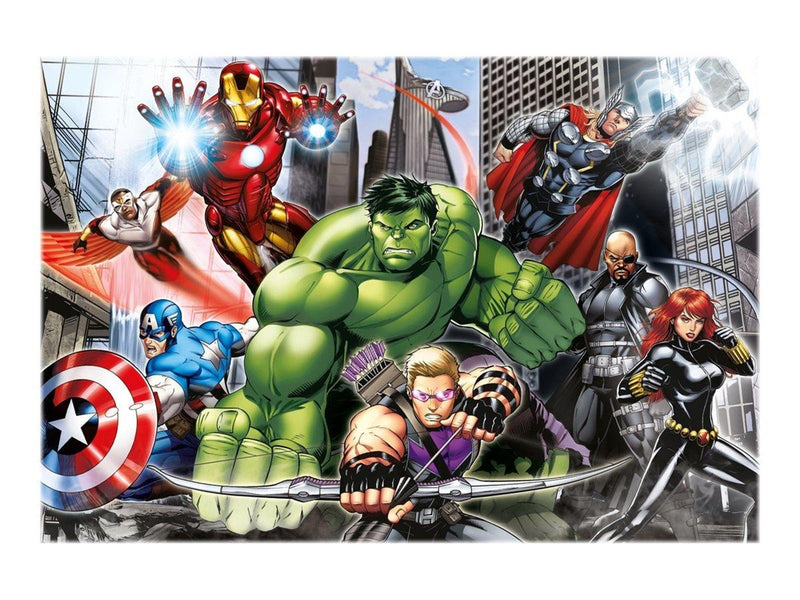 Clementoni Jigsaw Puzzle Super Color Maxi The Avengers 104pcs.