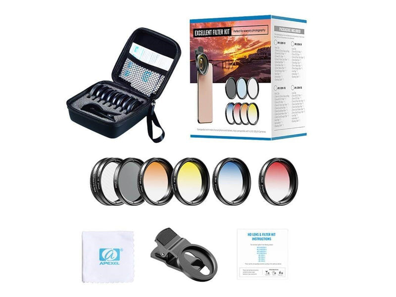APEXEL APL-37UV-7G 37mm Phone Lenses/Filters