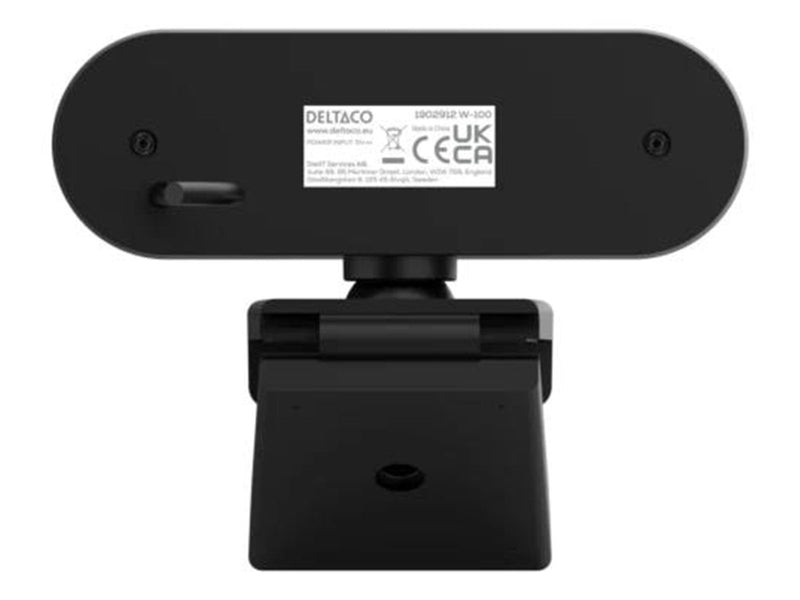Deltaco W-100 Webcam 1080p