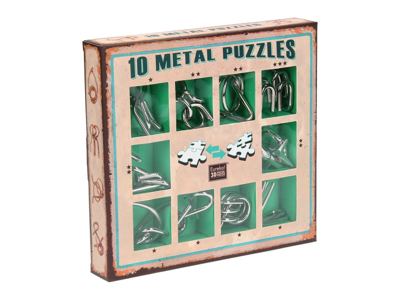 Eureka Brain puzzle set Green 10 pcs. Block