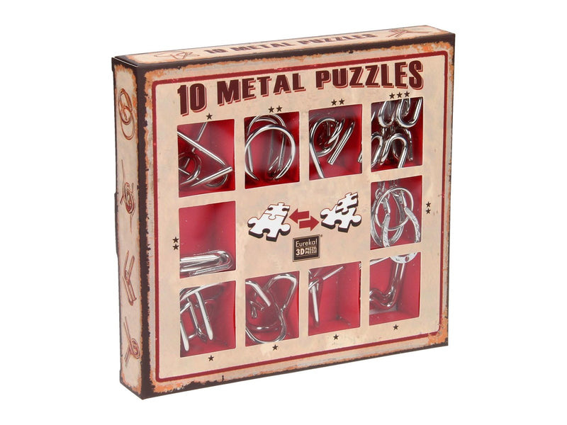 Eureka Brain puzzle set Red 10 pcs. Block