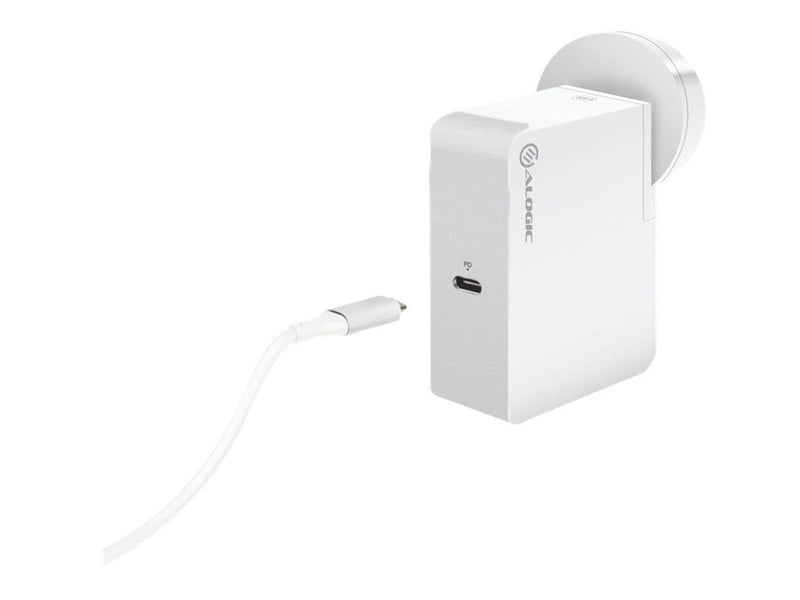 ALOGIC - Travel Edition - power adapter - 24 pin USB-C - 60 Watt USB-C Wall Charger 60W – Travel Edition