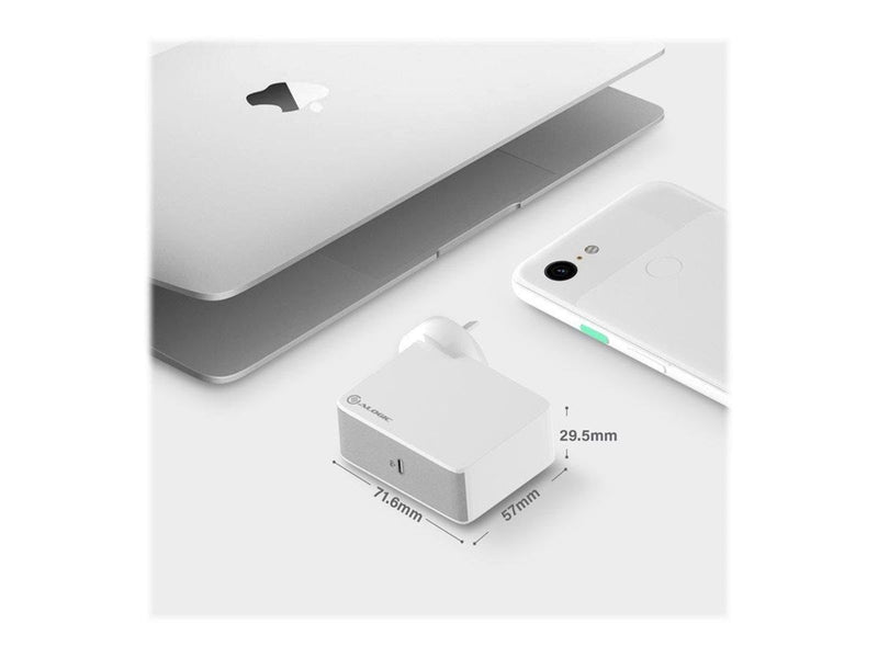 ALOGIC - Travel Edition - power adapter - 24 pin USB-C - 60 Watt USB-C Wall Charger 60W – Travel Edition