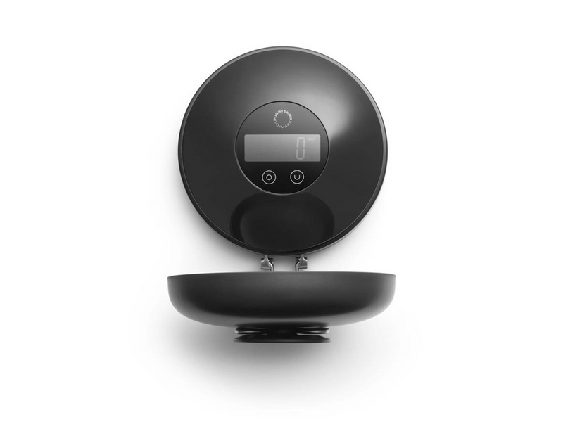 Hjortekær Küchenwaagen Wally - Smart kitchen scale with nutrient information - Space Black