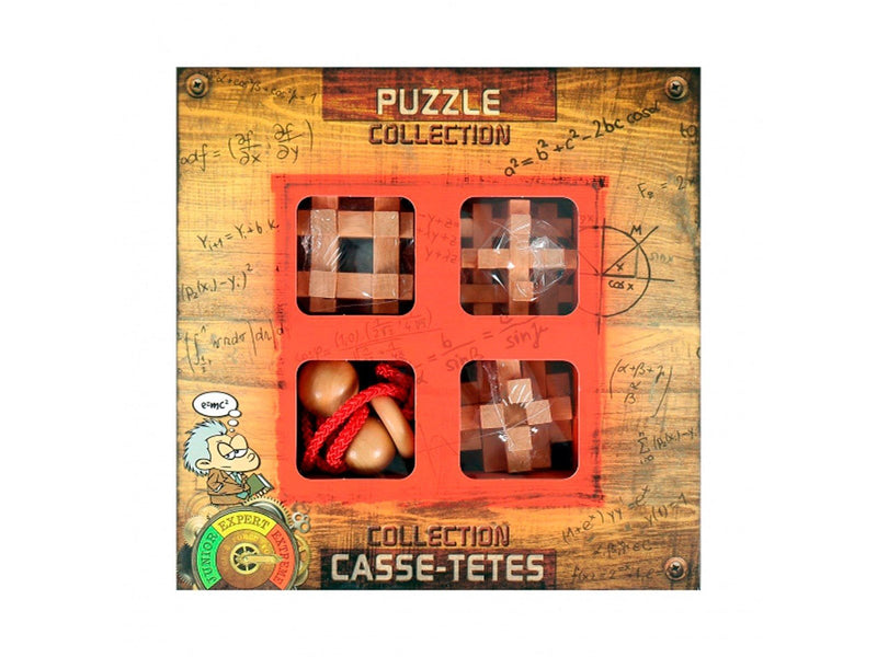 Eureka Wooden Brain Puzzles Extreme 4 pcs.