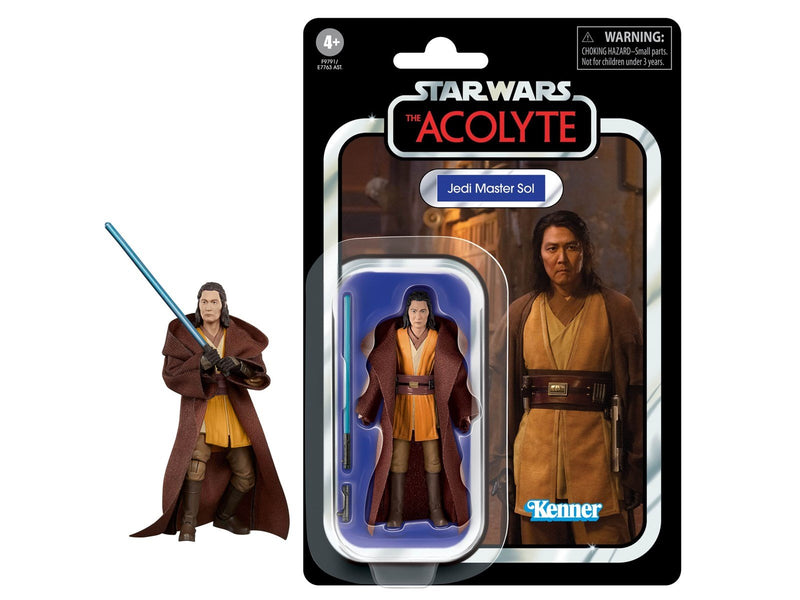 Star Wars The Accolyte The Vintage Collection Jedi Master Sol 9.5cm