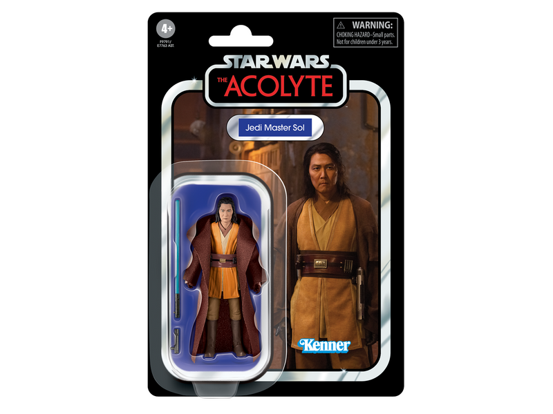 Star Wars The Accolyte The Vintage Collection Jedi Master Sol 9.5cm